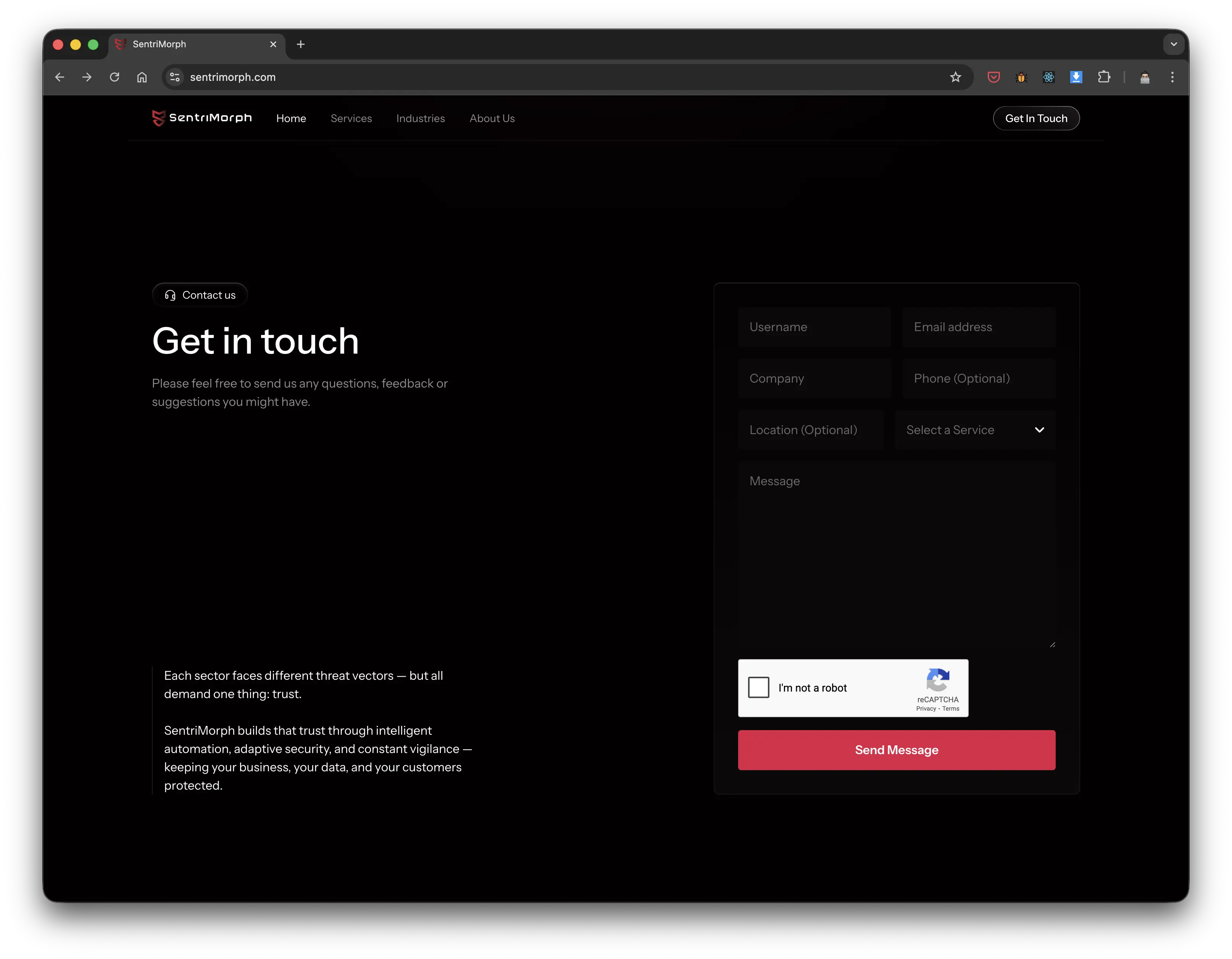Contact Section