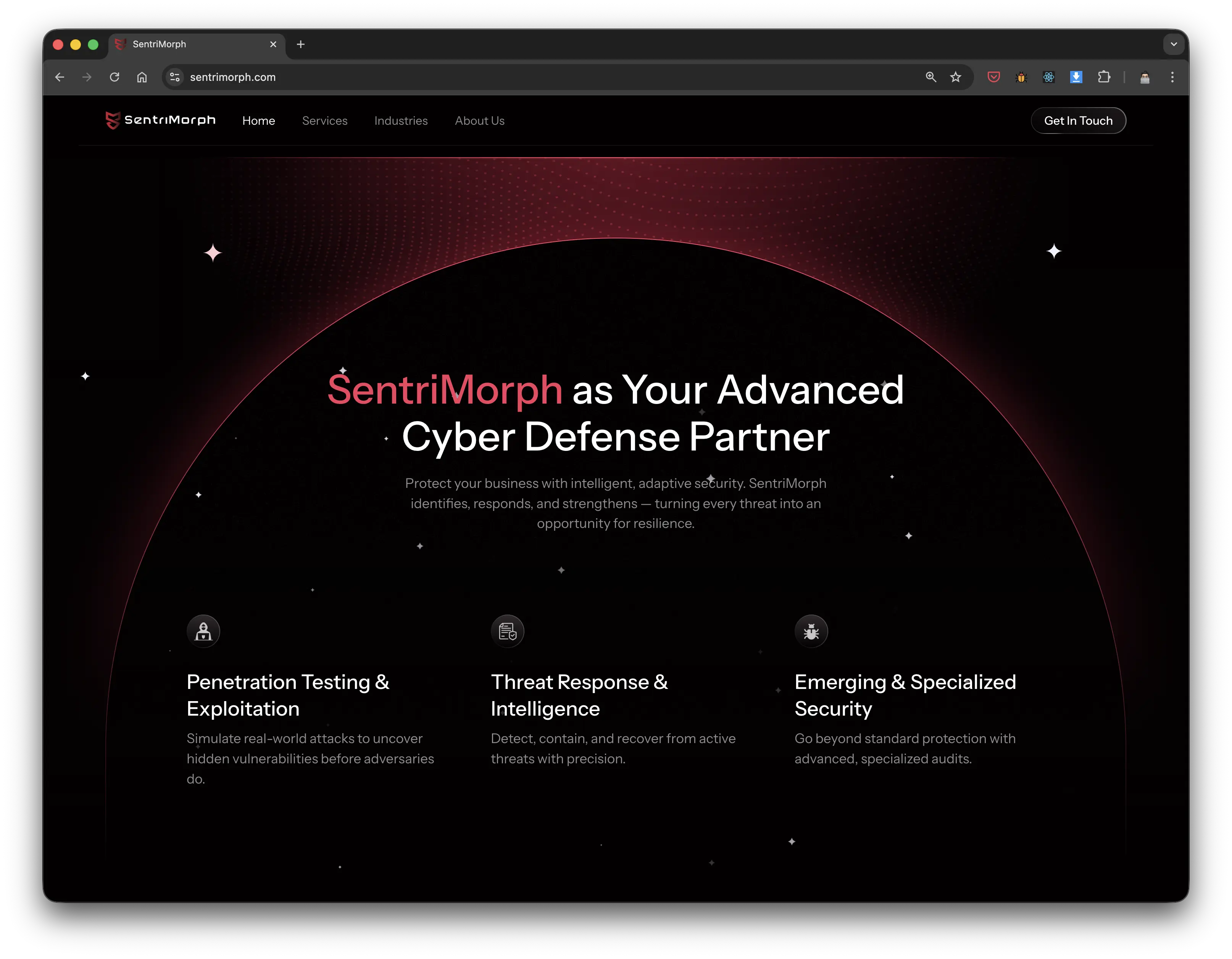 Cyber Defense Partner Section